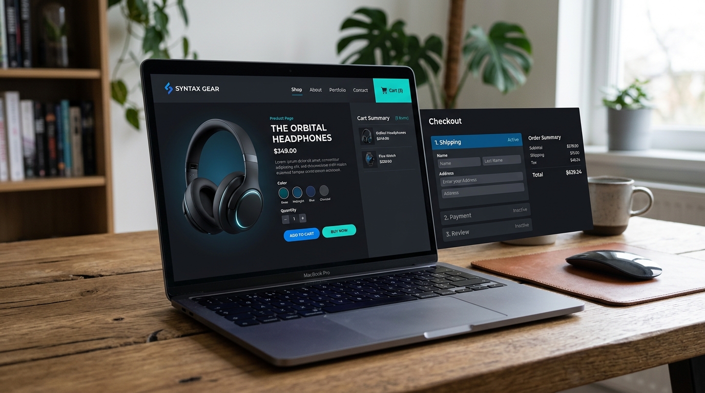 Custom E-Commerce Website — [Placeholder Project]